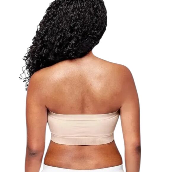 NWT Medela Hands Free Pumping Nursing Bra Bustier Chai Tan Zipper Women's Medium - Picture 2 of 7